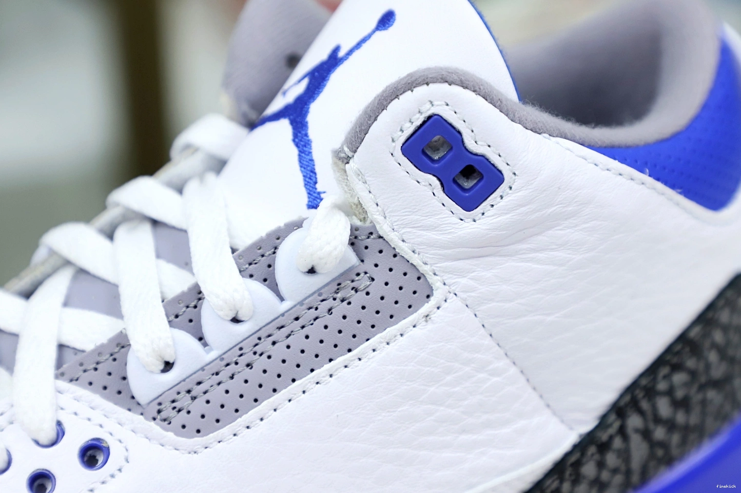 'RACER 3 (CT8532-145) BLUE' JORDAN AIR RETRO 0207